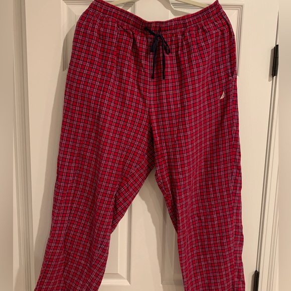Nautica Large Plaid Pajama Pants! - Picture 2 of 4